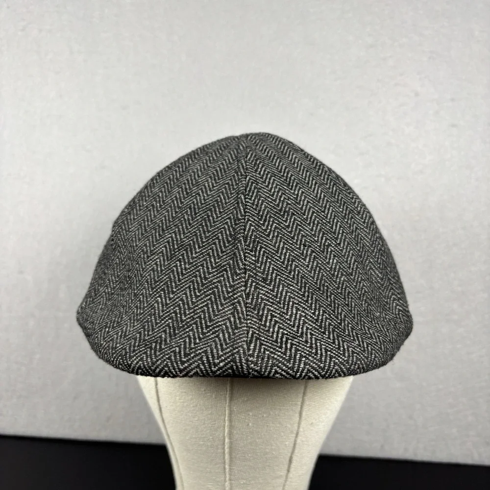 Men's Urban Pipeline Men's Cap Size L/XL NWT Herringbone Ivy Black‎ White Hat